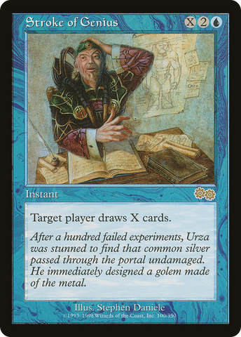 Stroke of Genius (USG-100)  - Urza's Saga