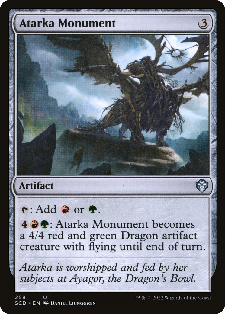 Atarka Monument (SCD-258)  - Starter Commander Decks
