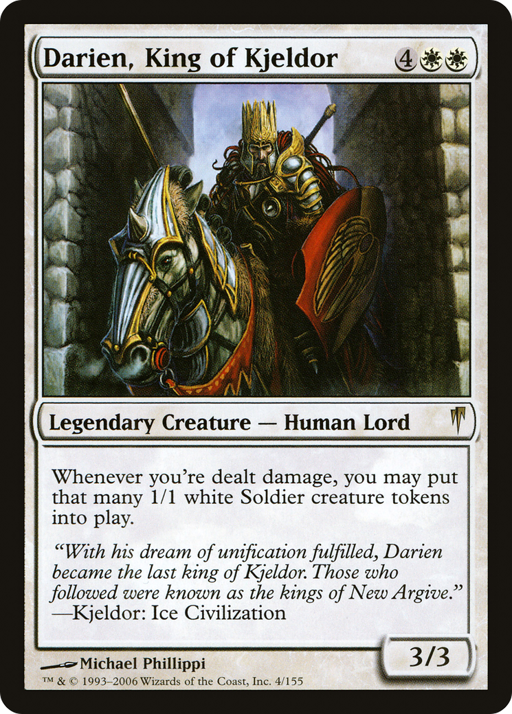 Darien, King of Kjeldor (CSP-004)  - Coldsnap