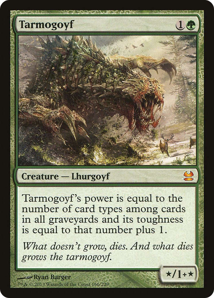 Tarmogoyf (MMA-166)  - Modern Masters