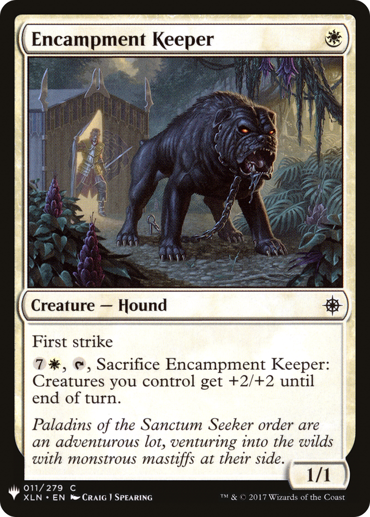 Encampment Keeper (LIST-XLN-11)  - The List