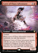 Caves of Chaos Adventurer (Extended Art) (CLB-579)  Foil - Commander Legends: Battle for Baldur's Gate: (Extended Art)