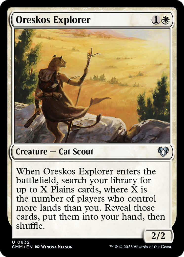 Oreskos Explorer (CMM-832)  - Commander Masters