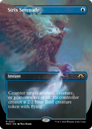 Strix Serenade (Borderless) (MH3-327)  Foil - Modern Horizons 3