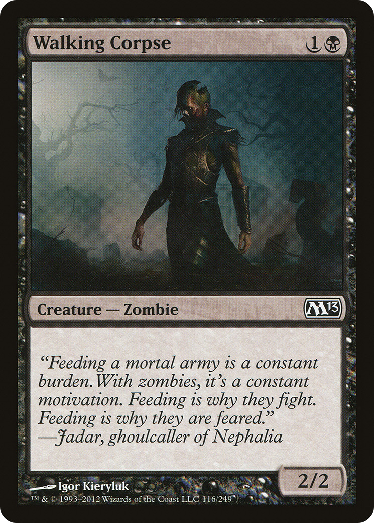 Walking Corpse (M13-116)  - Magic 2013