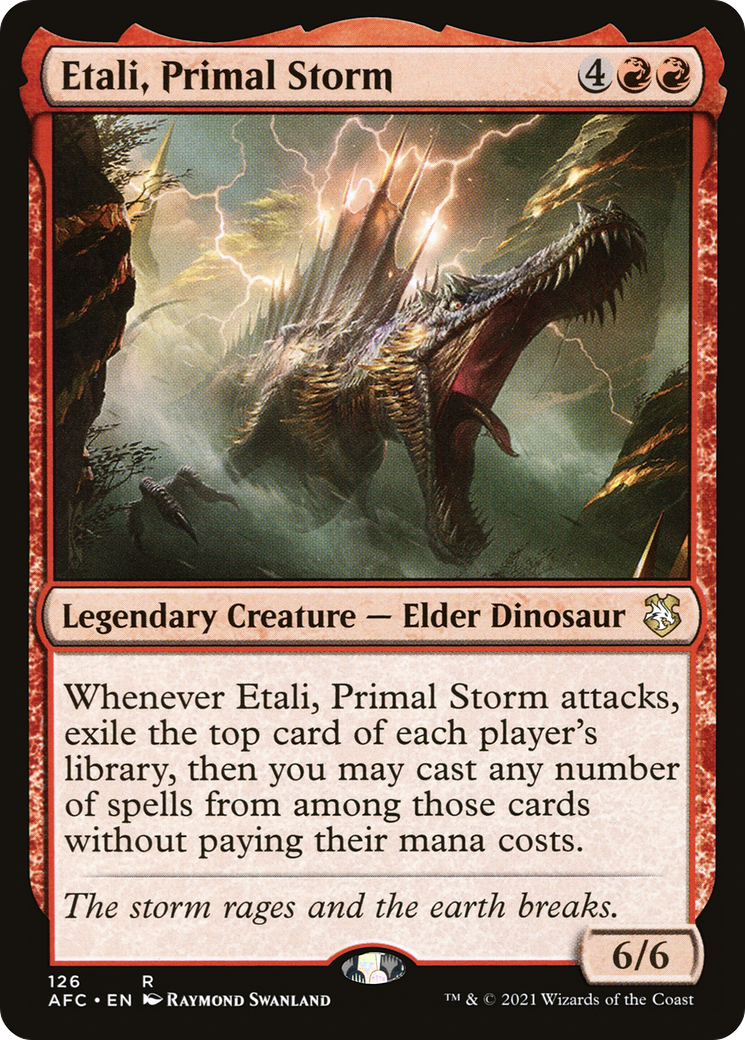 Etali, Primal Storm (AFC-126) - Adventures in the Forgotten Realms Commander