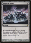 Magnetic Mine (MBS-113)  Foil - Mirrodin Besieged