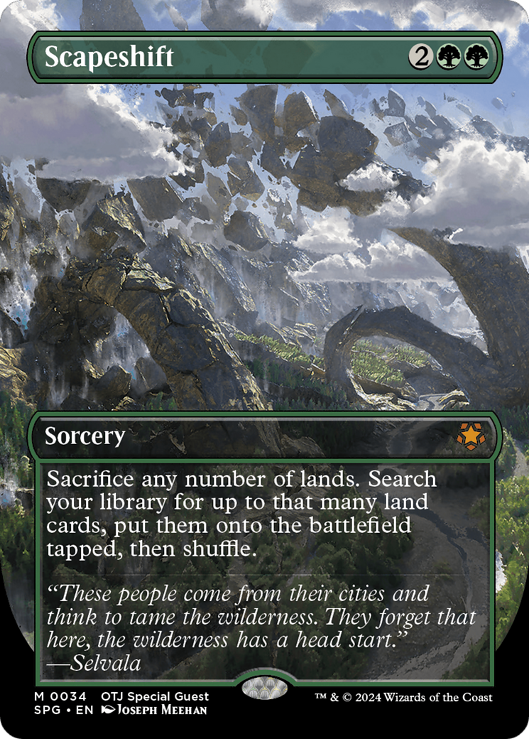Scapeshift (Borderless) (SPG-034)  - Special Guests