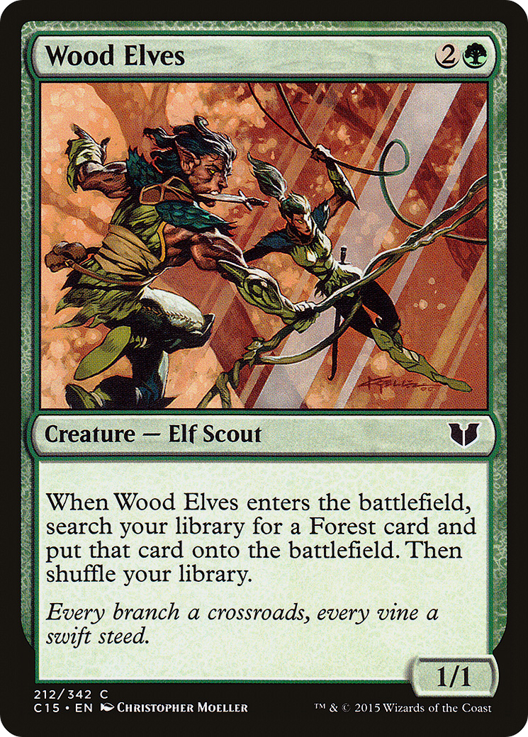 Wood Elves (C15-212)  - Commander 2015