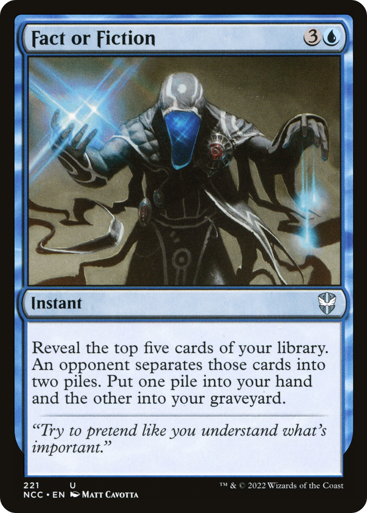 Fact or Fiction (NCC-221)  - New Capenna Commander