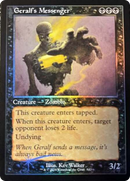 Geralf's Messenger (842) (Retro Frame) (SLD-842)  Foil - Secret Lair Drop