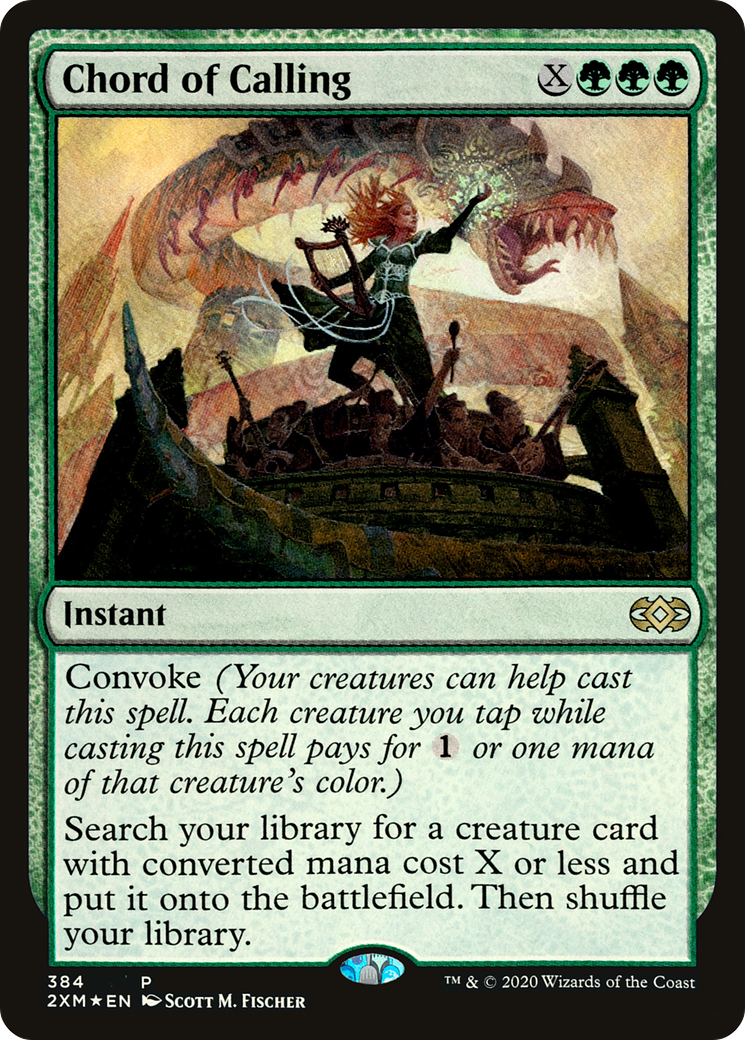 Chord of Calling (LARP-384)  Foil - Double Masters