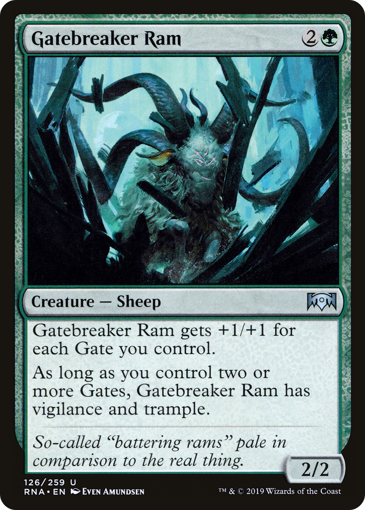 Gatebreaker Ram (RNA-126)  Foil - Ravnica Allegiance