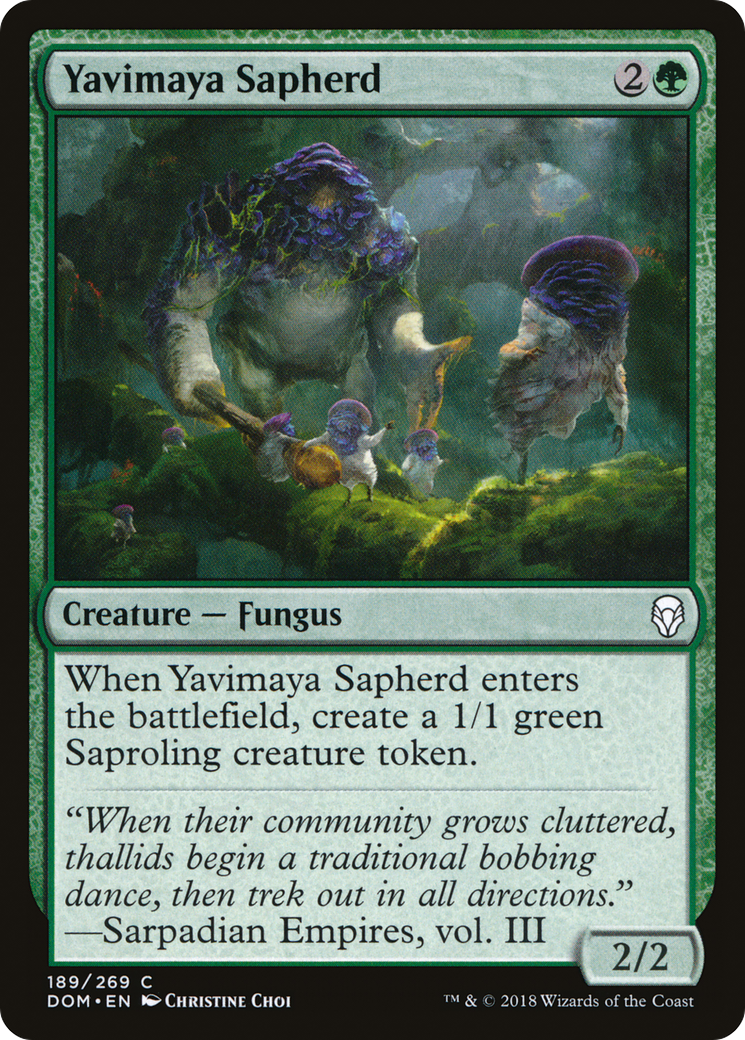 Yavimaya Sapherd (DOM-189)  - Dominaria