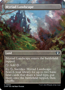 Myriad Landscape (Borderless) (CMM-660)  Foil - Commander Masters
