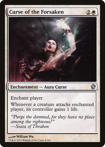Curse of the Forsaken (C13-008)  - Commander 2013