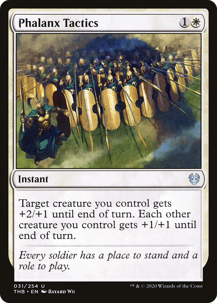 Phalanx Tactics (THB-031)  Foil - Theros Beyond Death