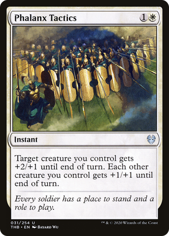 Phalanx Tactics (THB-031)  - Theros Beyond Death