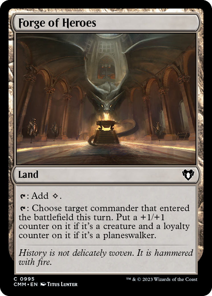 Forge of Heroes (CMM-995)  - Commander Masters