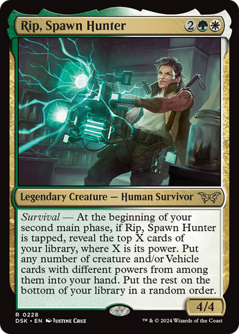 Rip, Spawn Hunter (DSK-228)  Foil - Duskmourn: House of Horror