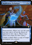 Replication Technique (Extended Art) (C21-358)  - Commander 2021: (Extended Art)