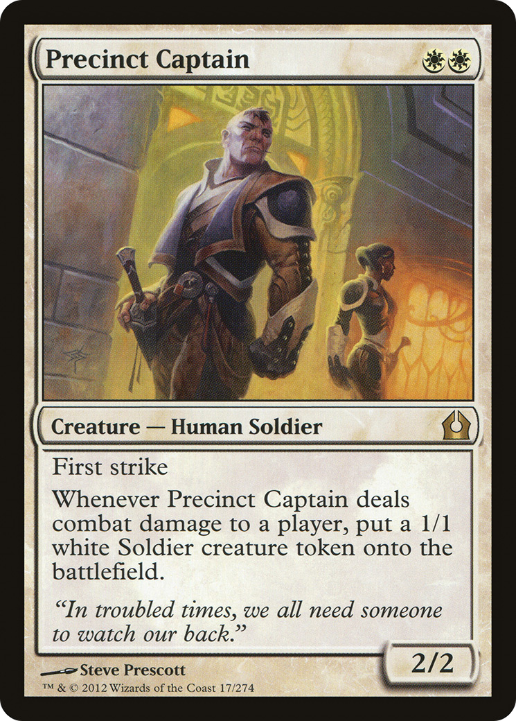 Precinct Captain (RTR-017)  Foil - Return to Ravnica