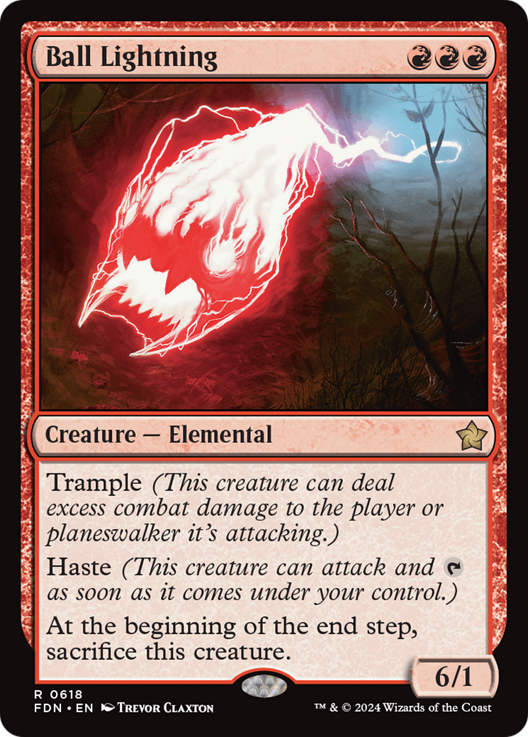 Ball Lightning (FDN-618)  - Foundations