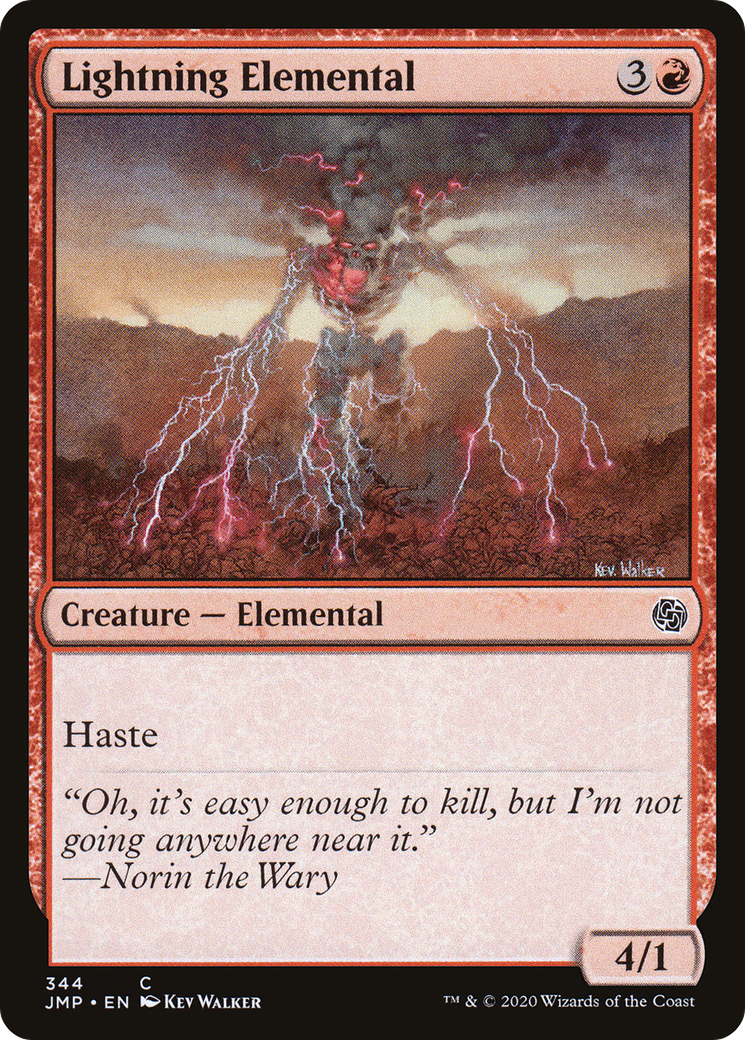 Lightning Elemental (JMP-344)  - Jumpstart