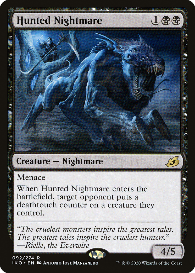 Hunted Nightmare (IKO-092)  - Ikoria: Lair of Behemoths
