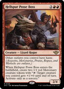 Hellspur Posse Boss (OTJ-128)  Foil - Outlaws of Thunder Junction