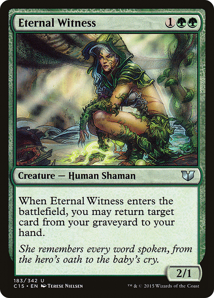 Eternal Witness (C15-183)  - Commander 2015