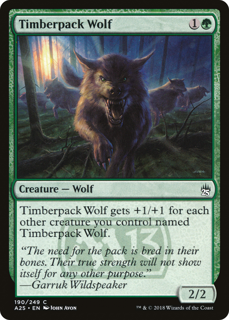 Timberpack Wolf (A25-190)  - Masters 25