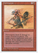 Disintegrate (4ED-203)  - Fourth Edition