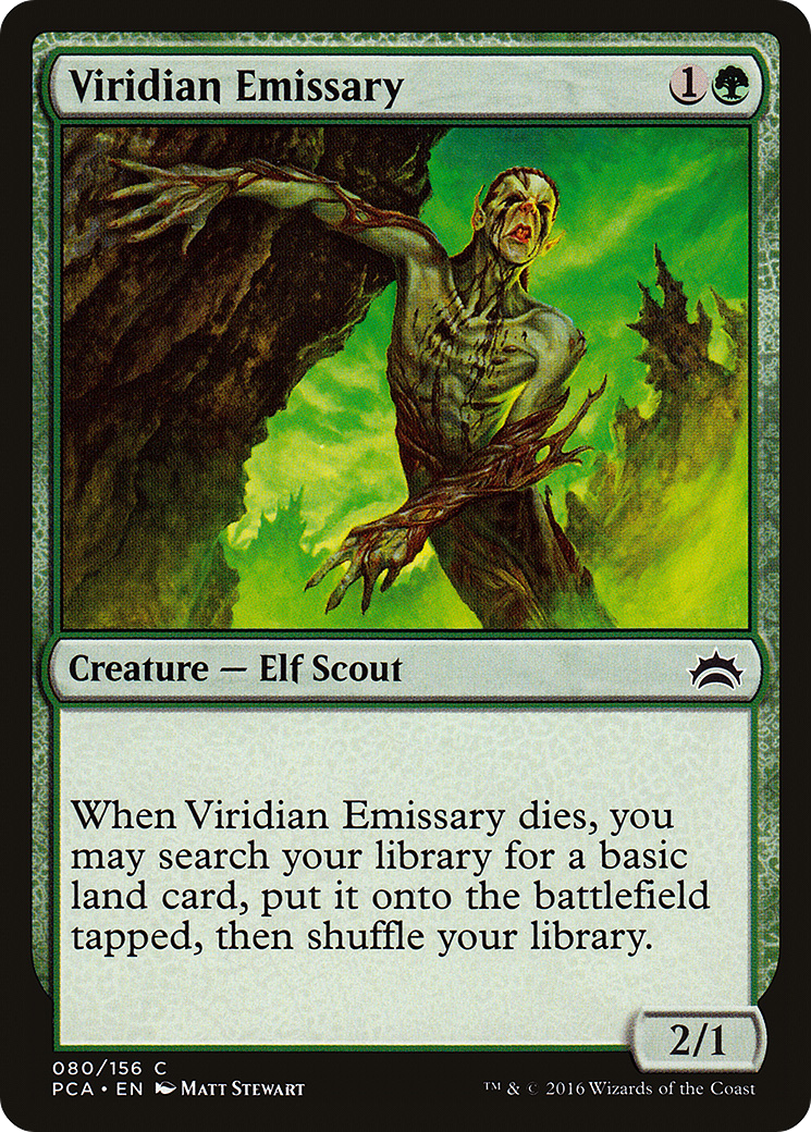 Viridian Emissary (PCA-080)  - Planechase Anthology