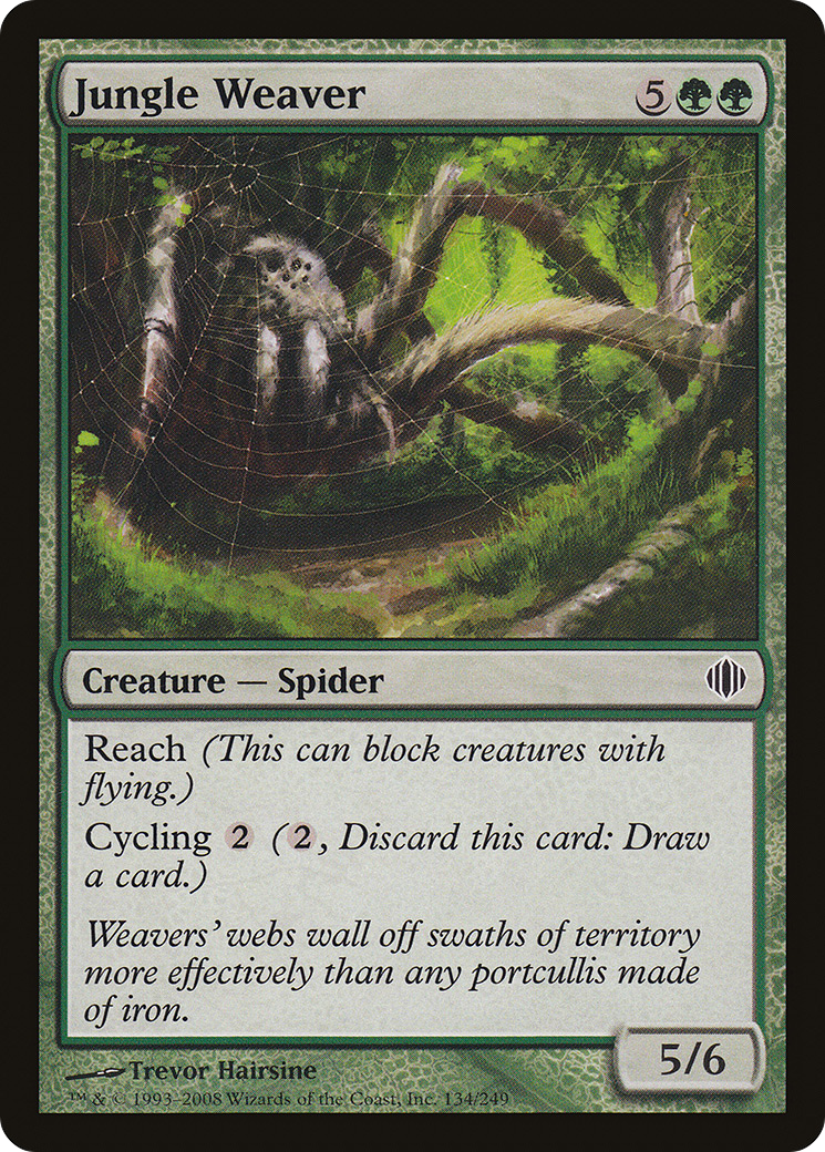 Jungle Weaver (ALA-134)  - Shards of Alara