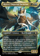 Derevi, Empyrial Tactician (Borderless) (BLC-087)  Foil - Bloomburrow Commander
