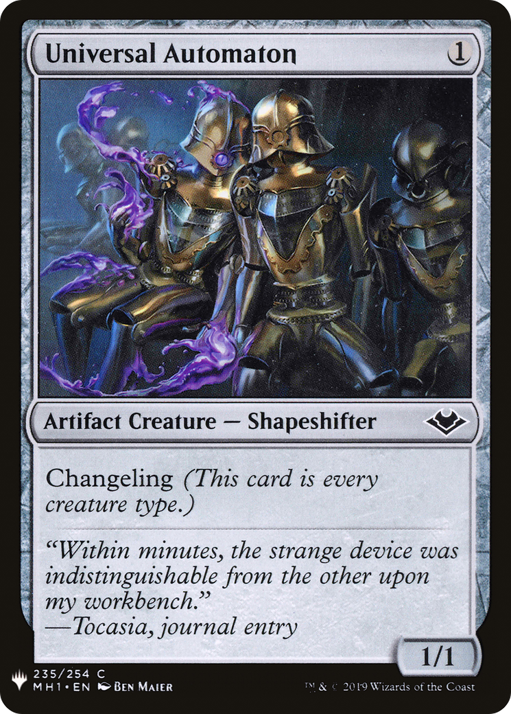 Universal Automaton (LIST-235)  - The List