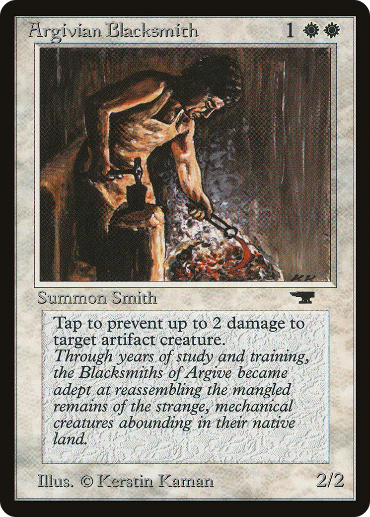 Argivian Blacksmith (ATQ-)  - Antiquities