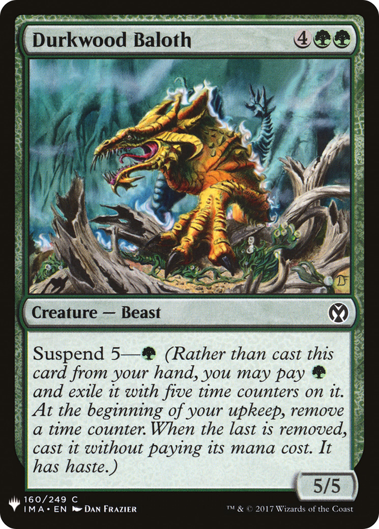 Durkwood Baloth (LIST-IMA-160)  - The List