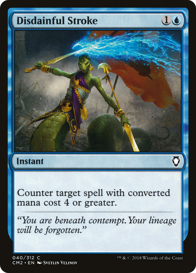 Disdainful Stroke (CM2-040)  - Commander Anthology Volume II