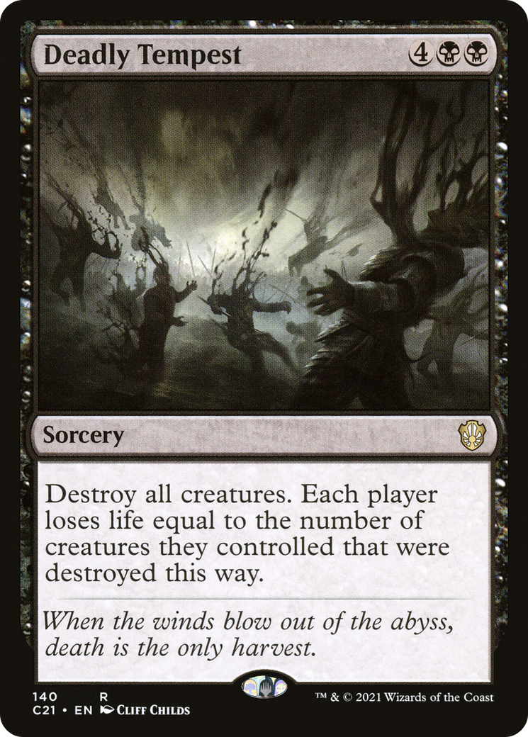 Deadly Tempest (C21-140)  - Commander 2021