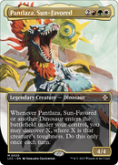 Pantlaza, Sun-Favored (Borderless) (LCC-020)  Foil - The Lost Caverns of Ixalan Commander