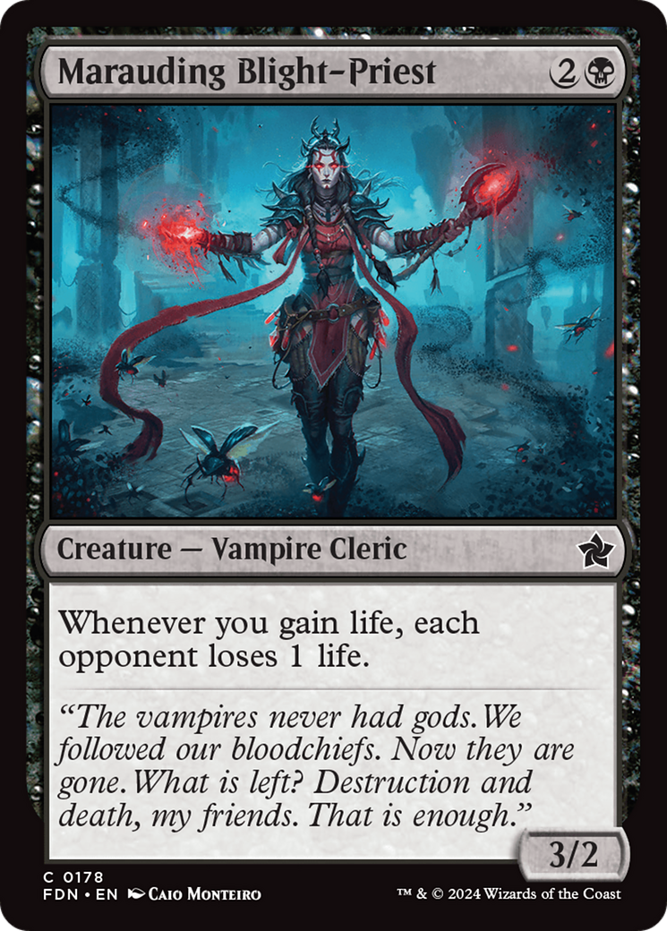 Marauding Blight-Priest (FDN-178)  - Foundations