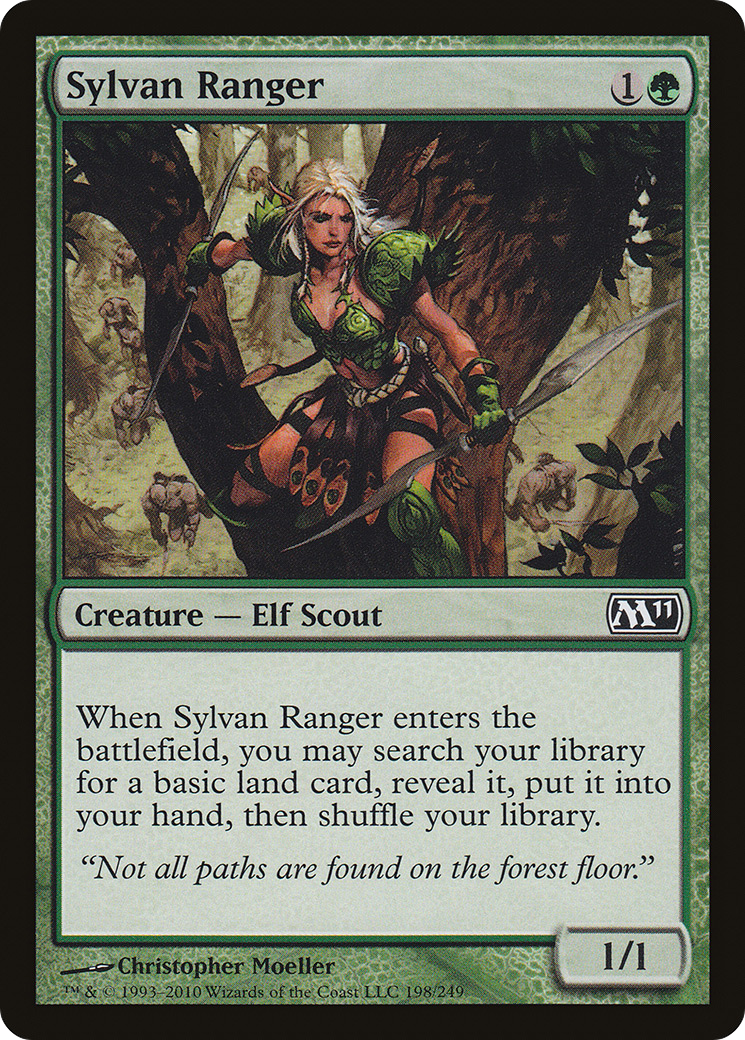 Sylvan Ranger (M11-198)  - Magic 2011