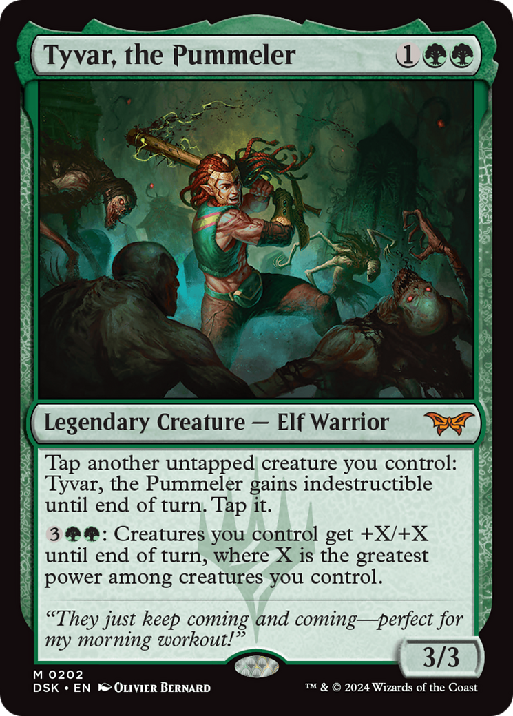 Tyvar, the Pummeler (DSK-202)  Foil - Duskmourn: House of Horror