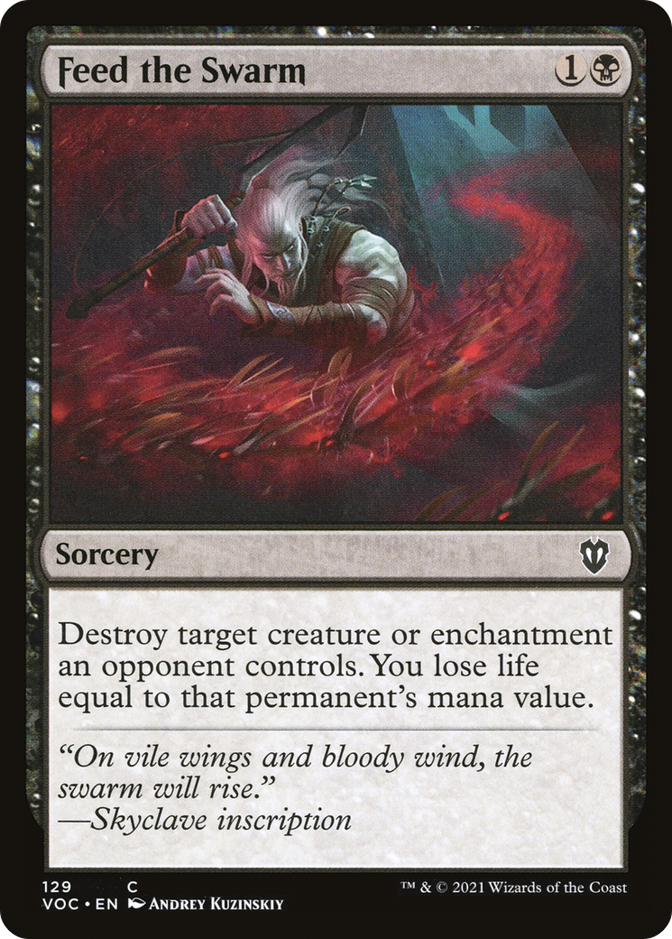 Feed the Swarm (VOC-129)  - Crimson Vow Commander