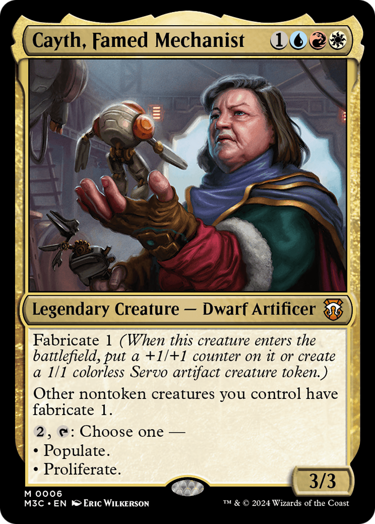 Cayth, Famed Mechanist (M3C-006)  - Modern Horizons 3 Commander