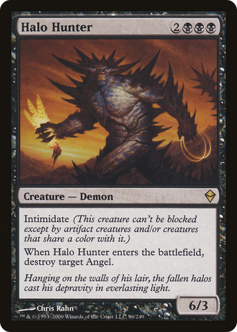 Halo Hunter (ZEN-096) - Zendikar Foil