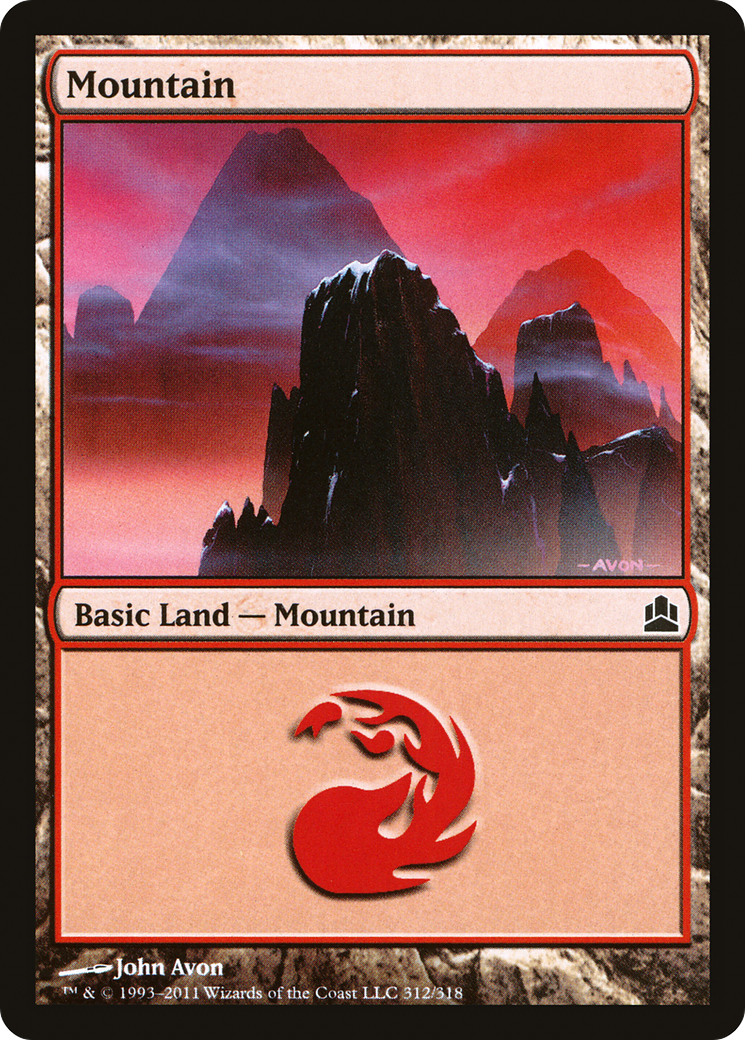 Mountain (312) (CMD-312)  - Commander 2011
