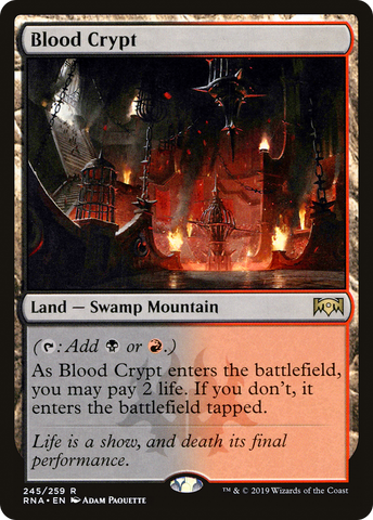 Blood Crypt (RNA-245)  Foil - Ravnica Allegiance